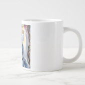 Katzen und Schönheit Santorins Jumbo-Tasse (Rechts)