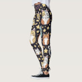 Katzen und Sterne Leggings (Links)