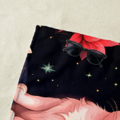 Katzen und Sterne Strandtuch (Beispiel)