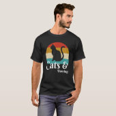Katzen und Tanzen T-Shirt (Vorne ganz)