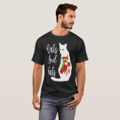 Katzen und Tats 3 T-Shirt (Vorne ganz)