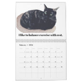 Katzen-und Titel-Spaß-Spaß-Kalender 2019 Kalender (Feb 2026)