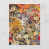 Katzen und viele Postkarten (Vorderseite)