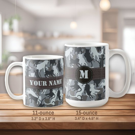 Katzen Urban Camouflage Kaffeetasse