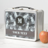 Katzen Urban Camouflage Metall Brotdose (Beispiel)