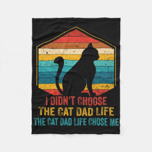 Katzen-Vater-Shirts für Männer Vintage Ich habe Th Fleecedecke