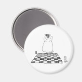 Katzen verlieren nie magnet (Vorderseite/Rückseite)