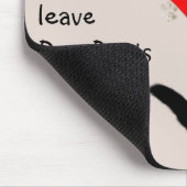 Katzen verließ in unseren Herzen Pfoten Mousepad (Ecke)
