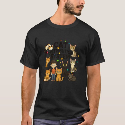 KATZEN-Verteilungssystem T-Shirt (Vorderseite)
