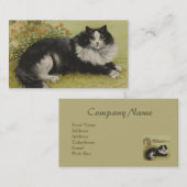 Katzen-Visitenkarte Visitenkarte (Vorne/Hinten)