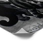 Katzen von Louis Wain Poster (Ecke)