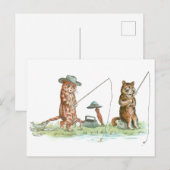 Katzen von Louis Wain Postkarte (Vorne/Hinten)
