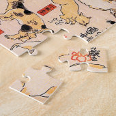 Katzen von Utagawa Kuniyoshi Puzzle (Seite)
