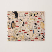 Katzen von Utagawa Kuniyoshi Puzzle (Horizontal)