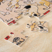 Katzen von Utagawa Kuniyoshi Puzzle (Seite)