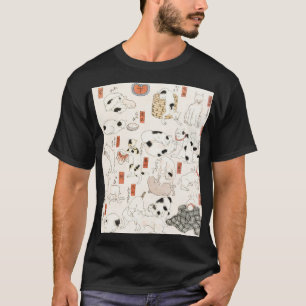 Katzen von Utagawa Kuniyoshi T-Shirt