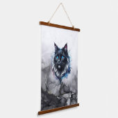Katzen Wandbehang Teppich Kätzchen (Gewinkelt)