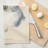 Katzen-Weihnachten Handtuch (Viertel Falte)