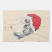 Katzen-Weihnachten Handtuch (Horizontal)