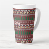 Katzen Weihnachten Milchtasse (Rechte Ecke)