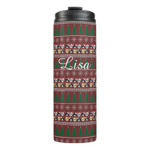Katzen Weihnachten Thermosbecher