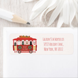 Katzen Weihnachten Trolly Meowy Weihnachten