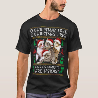 Katzen Weihnachten Weihnachten Weihnachten Weihnac T-Shirt