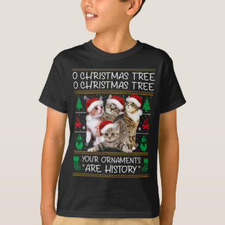 Katzen Weihnachten Weihnachten Weihnachten Weihnac T-Shirt