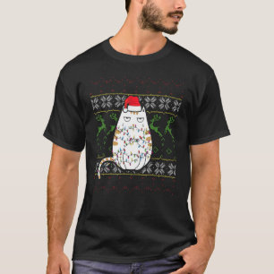 Katzen-Weihnachts-Pullover hässlicher Weihnachtsp T-Shirt