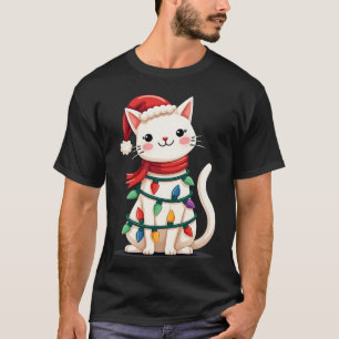 Katzen-Weihnachtsbaum Weihnachten (1) T-Shirt
