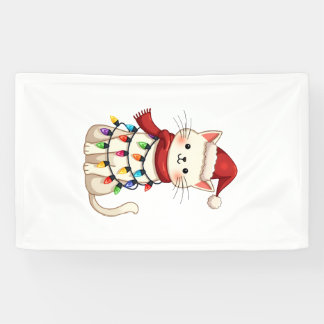 Katzen-Weihnachtsbaum Weihnachten (3) Banner