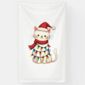 Katzen-Weihnachtsbaum Weihnachten (3) Banner (Vertikal)