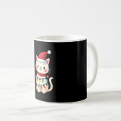 Katzen-Weihnachtsbaum-Weihnachten (4) Kaffeetasse (VorderseiteRechts)