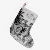 Katzen-WeihnachtsStrumpf Louis Wains Kleiner Weihnachtsstrumpf (Vorderansicht (hängend))