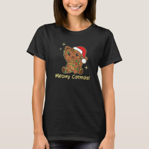 Katzen Weihnachtstiere Niedlich Katzen Meowy Katma T-Shirt