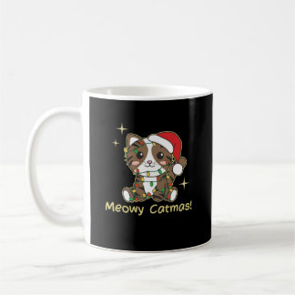 Katzen Weihnachtstiere Niedliche Katzen Meowy Catm Kaffeetasse