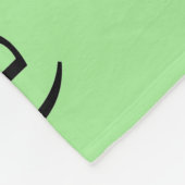 Katzen, weil Menschen Sind zum Kotzen Fleecedecke (Ecke)