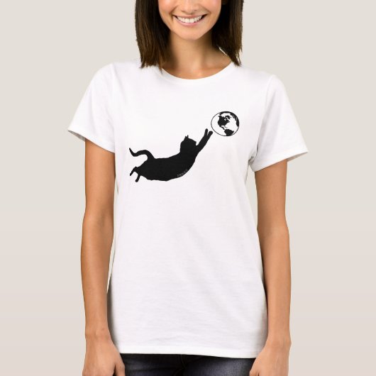 Katzen-Welt T-Shirt (Vorderseite)