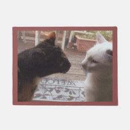 Katzen Willkommen Fußmatte