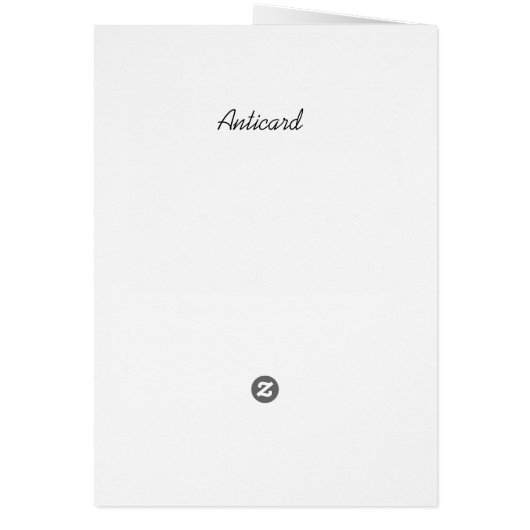 Katzen Willkommenskarte (Hinten)