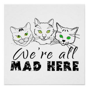 Katzen - Wir sind alle tot Poster