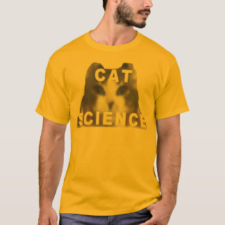 Katzen-Wissenschafts-T-Shirt T-Shirt