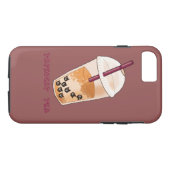 Katzen-Wortspiel-Illustration Tapiocat Tee-| Case-Mate iPhone Hülle (Rückseite (Horizontal))