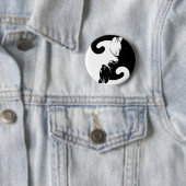 Katzen yin Yang Button (Beispiel)