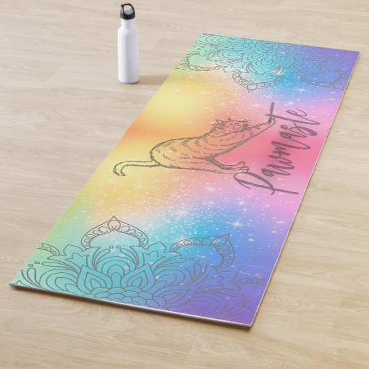 Katzen-Yoga-Matte Yogamatte (Beispiel)