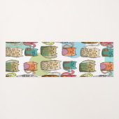 Katzen! Yogamatte (Rückseite (Horizontal))