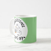 KATZEN ZITAT KAFFEETASSE (Vorderseite Links)