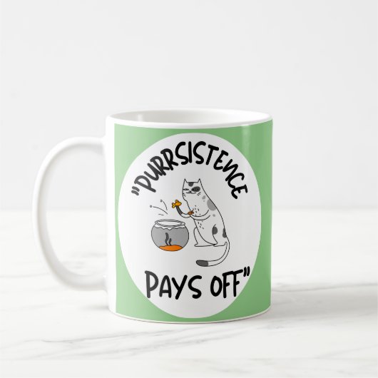KATZEN ZITAT KAFFEETASSE (Links)