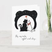 Katzen zum 25. karte (Vorderseite)