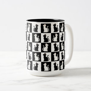 Katzen Zweifarbige Tasse
